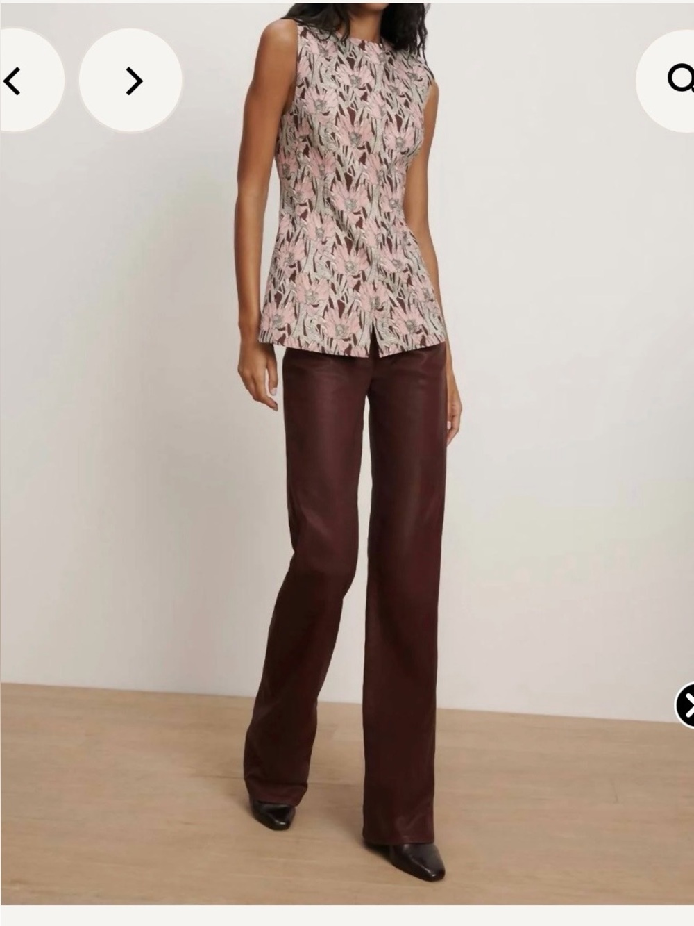 Veronica Beard Jessup floral vest size 4 new with tags